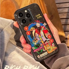 imd mobile phone case 15p suitable for Apple 15ProMax mobile phone case iPhone14Promax anti-fall soft shell customization