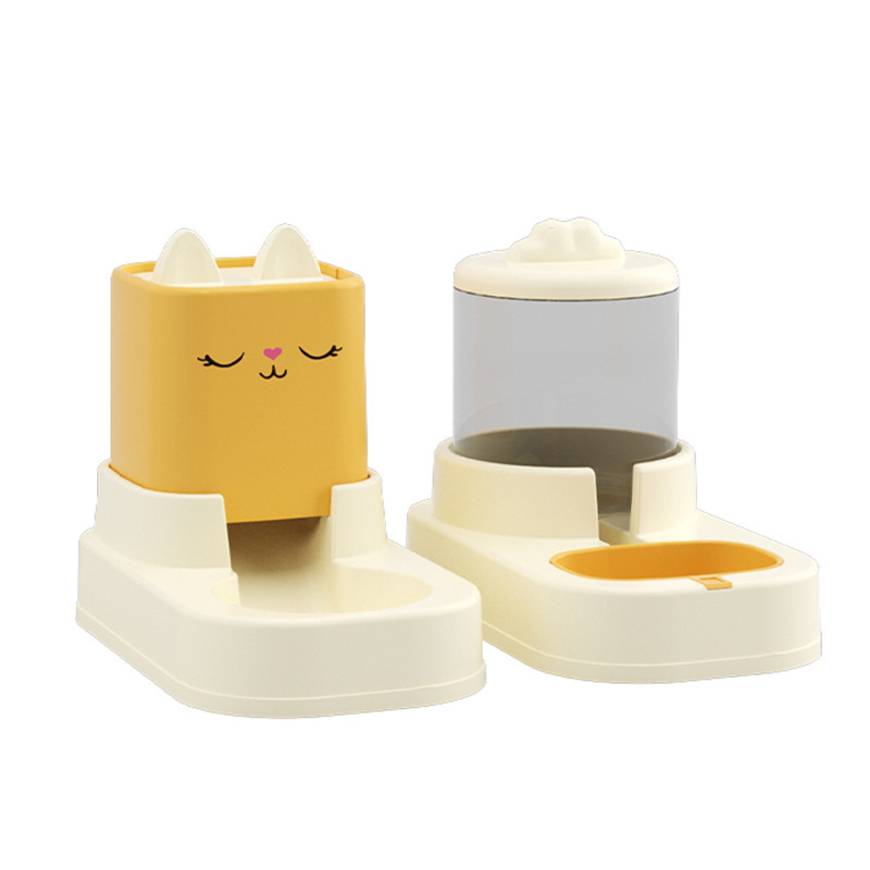Cat water dispenser, automatic cat food feeder, automatic water flow and drinking water for dogs and cats, factory direct selling pet supplies
