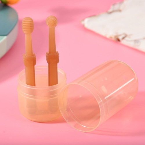 Pet toothbrush, infant toothbrush, newborn, 0-1 year old tongue brush, oral brush set, pet toothbrush