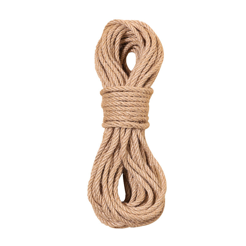 Cat DIY sisal cat climbing frame special hemp rope scratch-resistant cat scratching post cat scratching board cat toy thin hemp rope