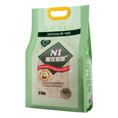 Love Pet Cat N1 cat litter corn green tea peach activated carbon mixed sand tofu cat litter 6.5kg*3 whole box
