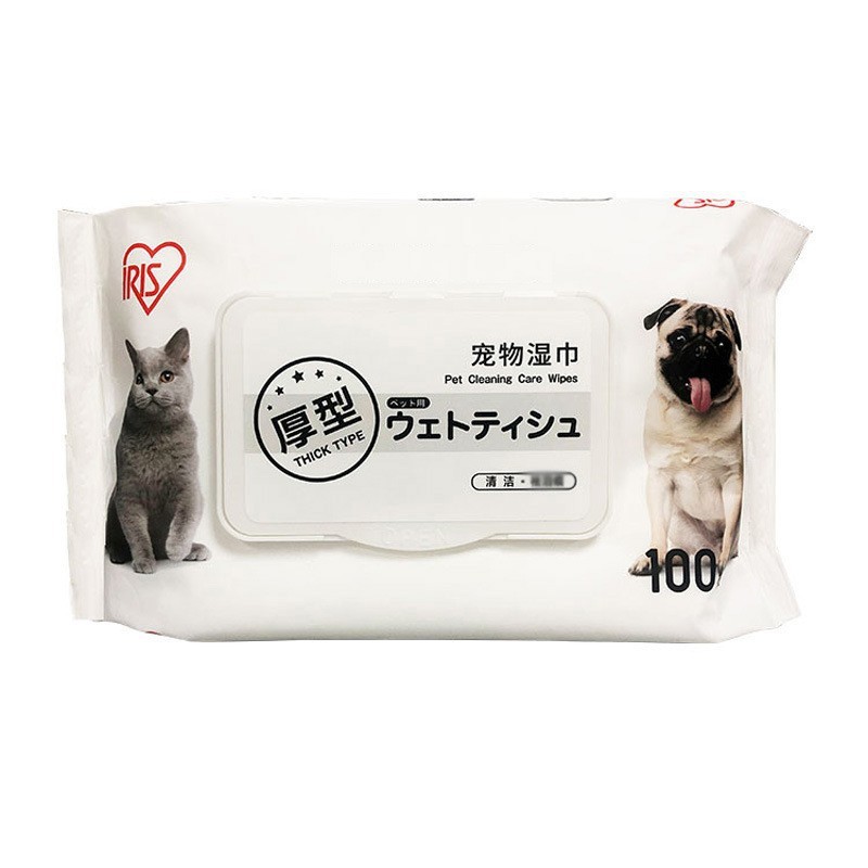 IRIS Pet Products Dog Wipes Alice Cat Cleaning Care Full Body Wet Wipes