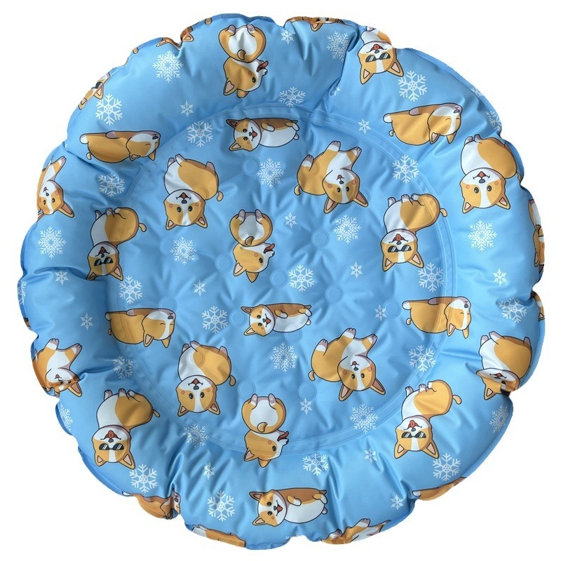 Pet Ice Nest Mat for Dogs and Cats Cute Pet Ice Mat Ice Nest Pet Mat Round Pet Mat Wholesale Factory Direct Sales