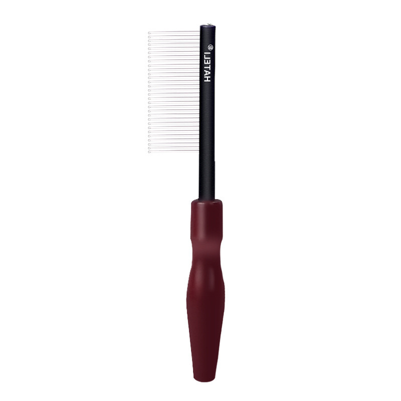 Pet cat and dog mouth hair comb small row comb eye cleaning face flea comb Bichon Maltese face comb