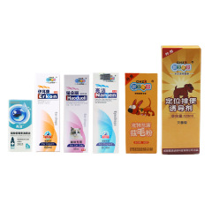 XinChongZhiKang Dog and Cat Cleaning YierKang Cat Dolly Ear Cleansing Liquid Antibacterial Ear Hair Plucking Powder Liangjie Eye Drops