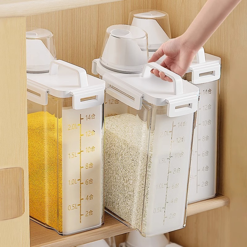temu generation Xiyin rice bucket household storage tank food grade noodle bucket rice grain storage box