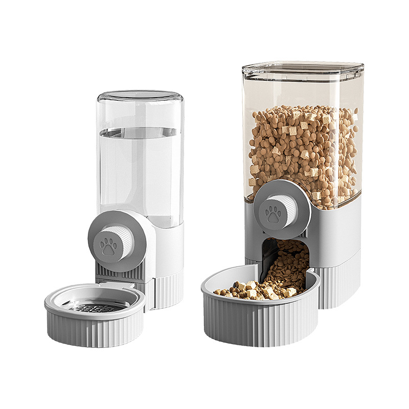 Cat hanging pet water fountain, dog drinking supplies, hanging cage, dog basin, cat bowl, automatic feeder