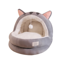 Winter warm cat kennel, semi-surrounded Mongolian kennel, closed cat kennel, Teddy kennel, pet supplies wholesale