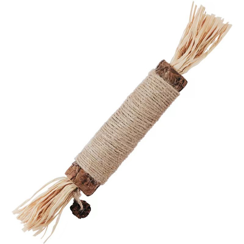 Extra Large Giant Wooden Polygonum Stick, Raffia Insect Gall Fruit Chewable Cat Toy, Teeth Grinding Stick, Cat Funny Stick