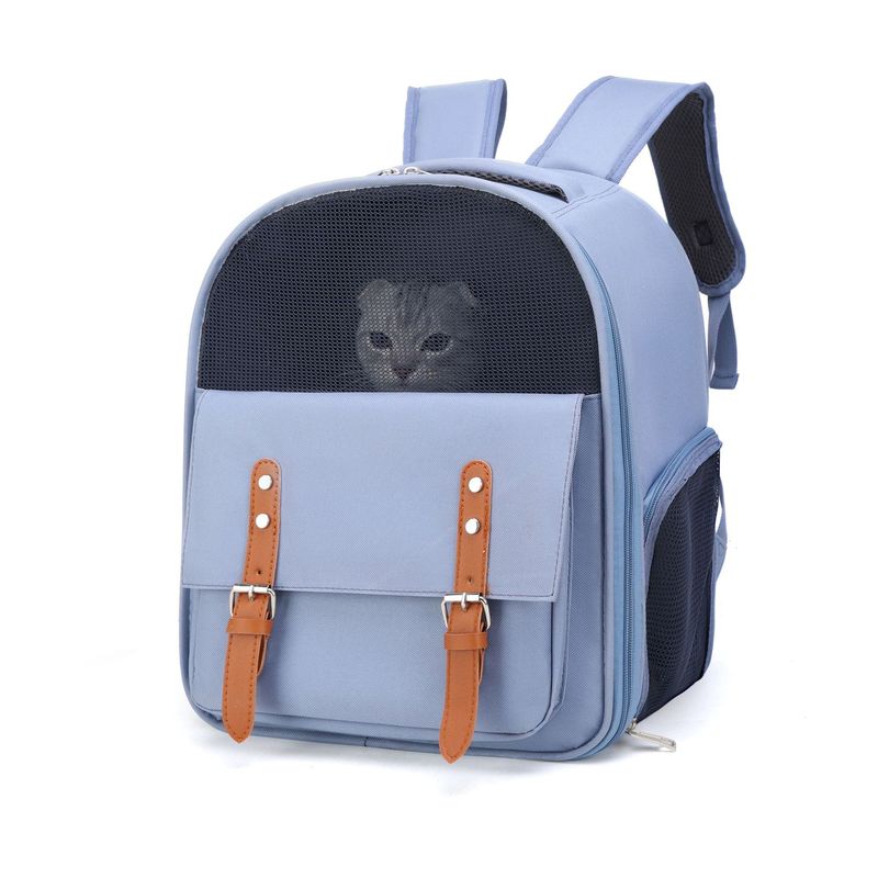 Cat backpack, breathable cat backpack, large capacity portable backpack, pet supplies, portable cat bag for going out