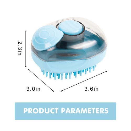 New one-click hair removal brush for dogs and cats, special hair removal comb for bathing, massage and cleaning, pet bathing brush