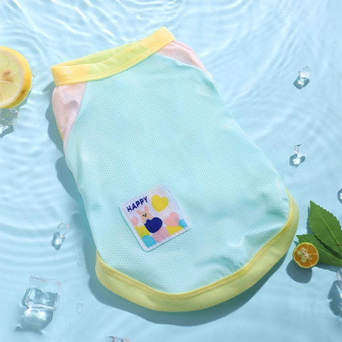 Dog clothes summer thin Teddy Bichon Pomeranian Yorkshire pet cat cool clothes summer puppy vest