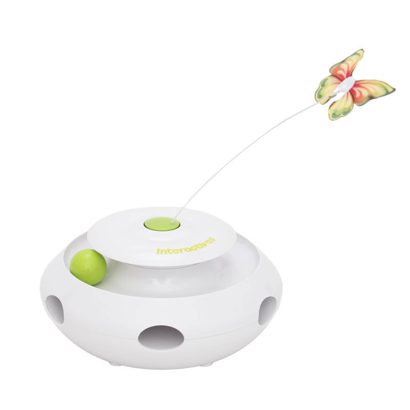 Electric cat toys, intelligent automatic cat teasing, self-pleasure and boredom relief, cat turntable, kitten teasing stick, cat whack-a-mole