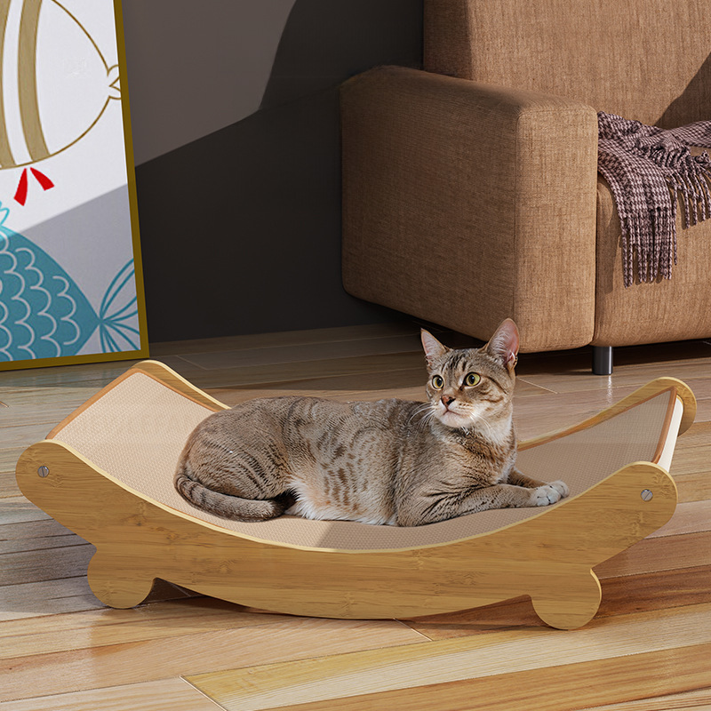 Non-shedding recliner nest, extra-large cat nest, full sisal, universal cat scratching board for all seasons, extra large cat nest, cat claw board