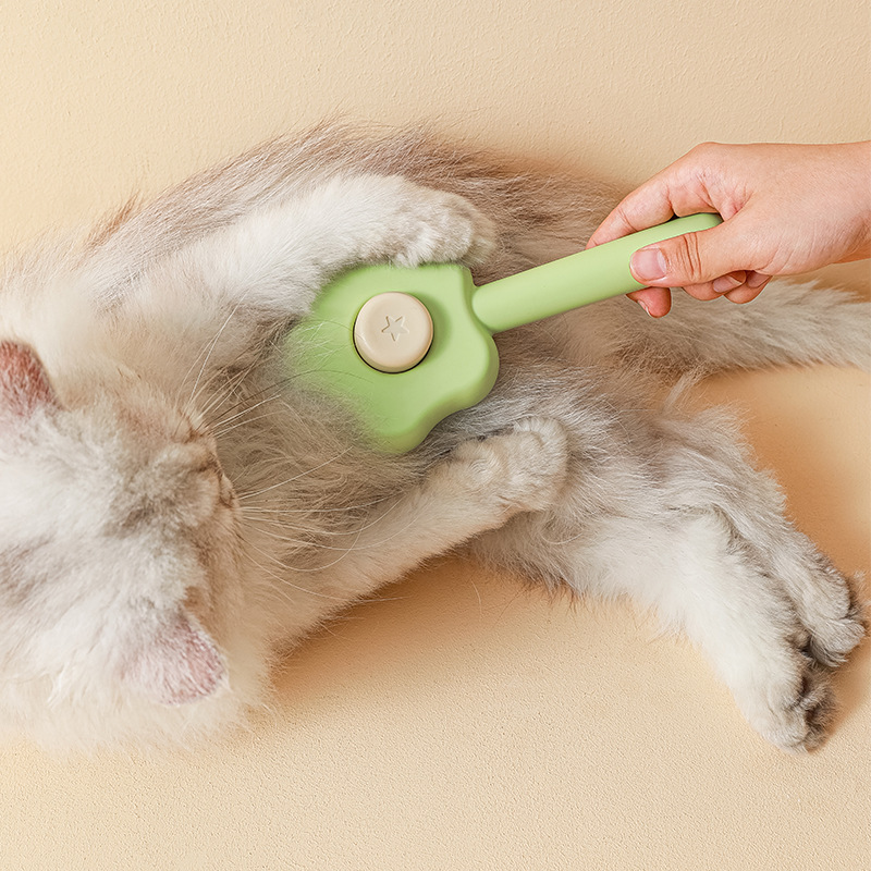 Magic Wand Pet Comb Massage Hair Removal Dog Comb Pet Hair Removal Steel Comb Teddy Pet Brush Pet Cleaning
