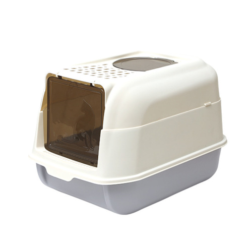 Cat fully enclosed extra large litter box dual mode semi-enclosed cat litter box anti-splash cat toilet pet supplies