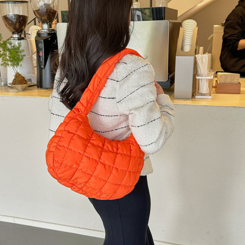 bag armpit bag large capacity pleated bubble bag niche foreign trade single shoulder down jacket bag new cos cloud bag