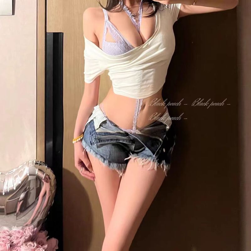 BLACK Pure Desire Highest Rank Halter Neck Sexy Push-Up Bra Set with Lace Underwear for Women