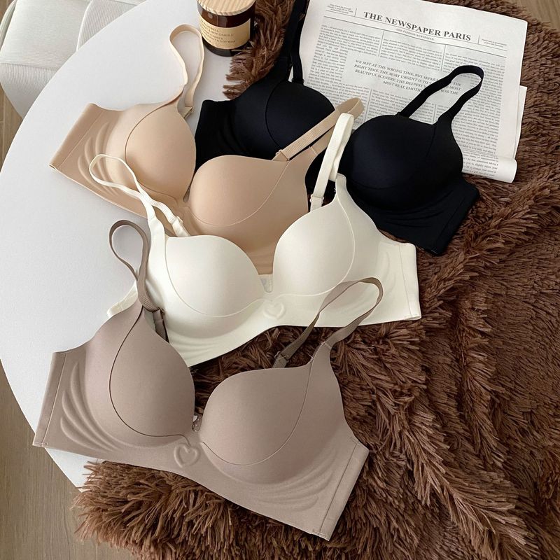 Seamless underwear for women with small breasts, push-up, pull-up, auxiliary breasts, anti-sagging, beautiful back, soft support bra, comfortable