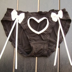 Four seasons new women's briefs cotton underwear loving atmosphere double bow ruffles cute sexy underwear