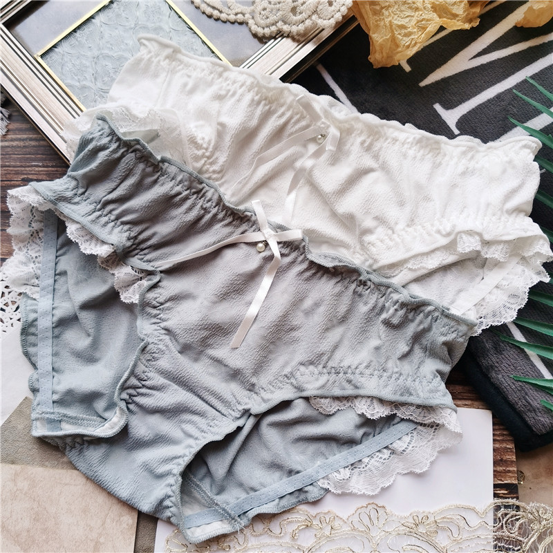 Sweet and playful #soft, cute, comfortable, sweet lace panties, sexy low-waisted women's underwear