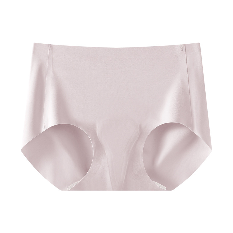 Ice Silk Seamless Anti-Embarrassing Underwear Sports Fitness Yoga Special Cotton Pad Does Not Show Y-line Triangle Area Artifact for Women