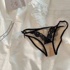 French pure lust sexy lace underwear for young ladies new summer thin comfortable breathable low waist briefs