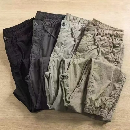 Returnable and exchangeable, second batch quick-drying casual leggings sweatpants Korean style trendy loose quick-drying lace-up leggings trousers