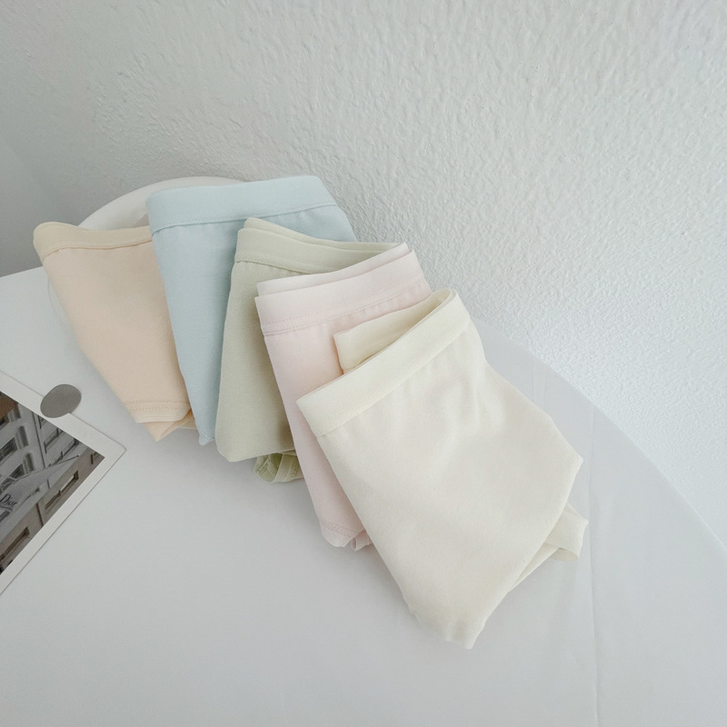 8264 Class A baby cotton simple cotton long-staple cotton underwear mid-waist simple seamless pure cotton whole body 7A antibacterial