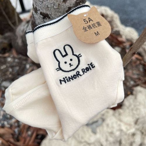 Kameow original striped cartoon 5A antibacterial mid-waist underwear ins trendy pure cotton crotch Japanese cute student briefs