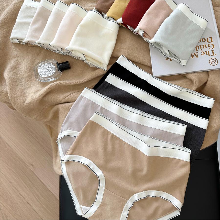 N8471 Dream Pants 3.0 cashmere-like comfortable and warm brushed women's underwear, mid-high waist, simple butt-covering