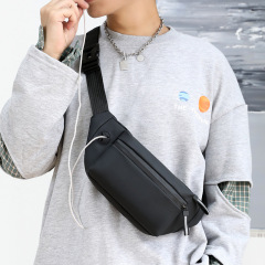 Chest bag waterproof men's waist bag personalized casual outdoor sports shoulder crossbody bag fashionable Korean version trendy cycling bag