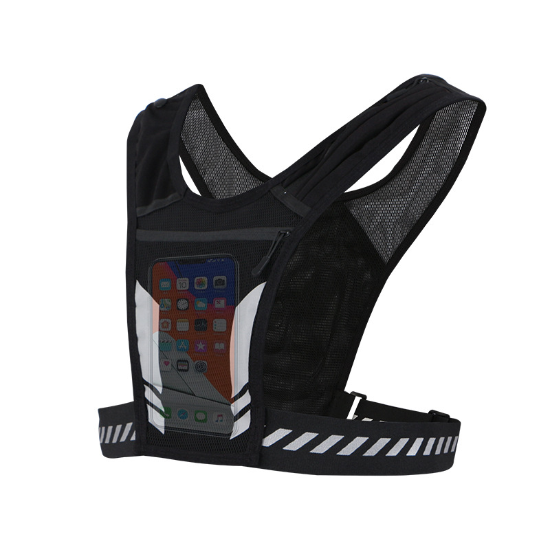 Ultra-light breathable vest cycling outdoor mobile phone backpack running vest cross-country running backpack running water bottle
