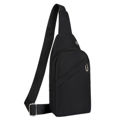 Men's chest bag new style simple fashion casual crossbody bag business commute lightweight shoulder bag