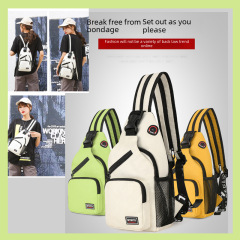 New women's chest bag ins trendy single shoulder and double shoulder multi-functional women's bag
