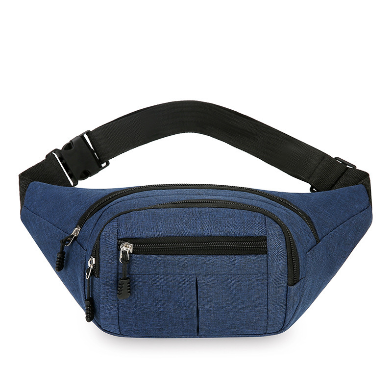 Large-capacity waist bag, water-repellent cashier business bag, wear-resistant outdoor sports mobile phone bag, fashionable wallet