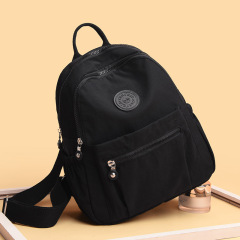 Backpack women's large capacity simple versatile backpack bags women's fashionable lightweight travel bag