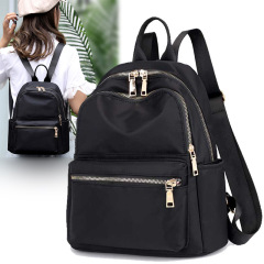 Nylon cloth backpack Chibao 2024 new cross-border Korean version simple women's casual school bag outing travel backpack