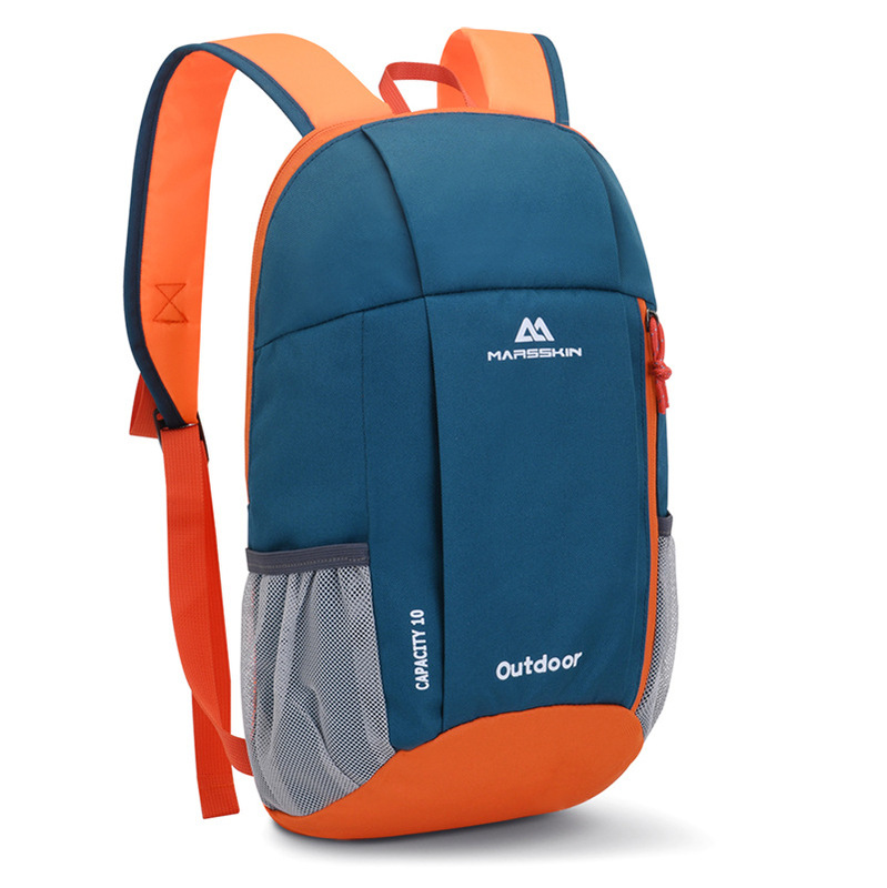 Outdoor sports backpack, multi-functional mountaineering bag, 10L casual small school bag, lightweight travel bag for men and women