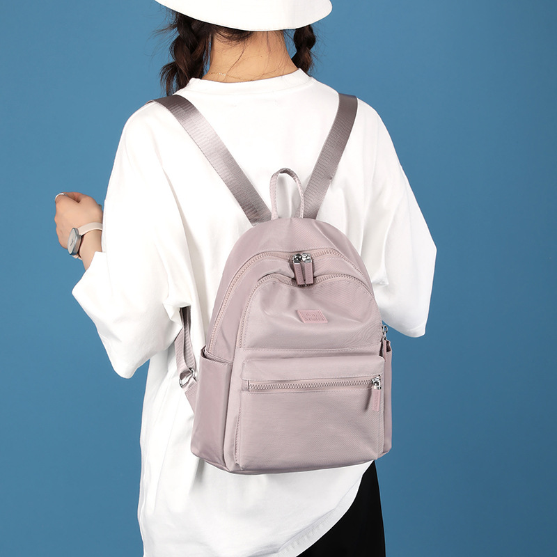 Oxford cloth backpack women's new Korean version lightweight women's bag nylon street casual versatile fashion small backpack