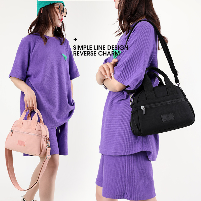 Soyate's new cross-body bag for women, women's casual shoulder handheld nylon bag