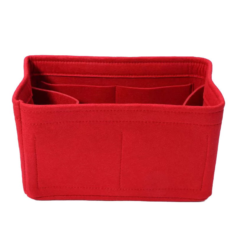 2024 New Lazy Felt Cosmetics Storage Bag Liner Bag Medium Bag Liner Support Bag Various Colors and Styles