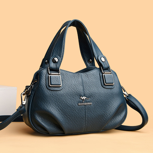 Middle-aged mother handbag new 2024 large-capacity high-end middle-aged one-shoulder outing lightweight ladies cross-body bag