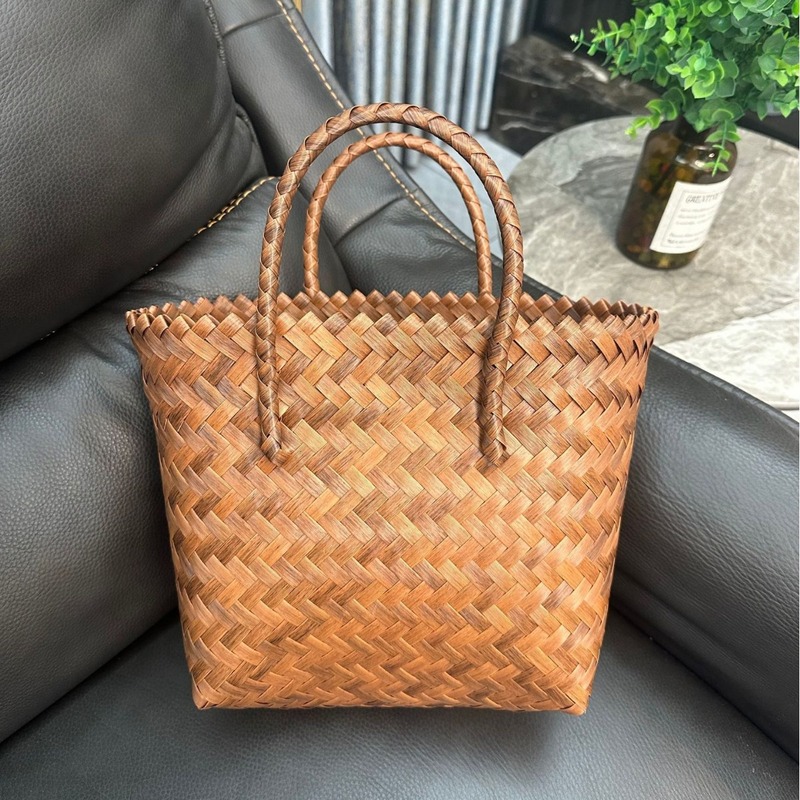 New material women's woven bag handbag souvenir basket holiday gift basket tote bag