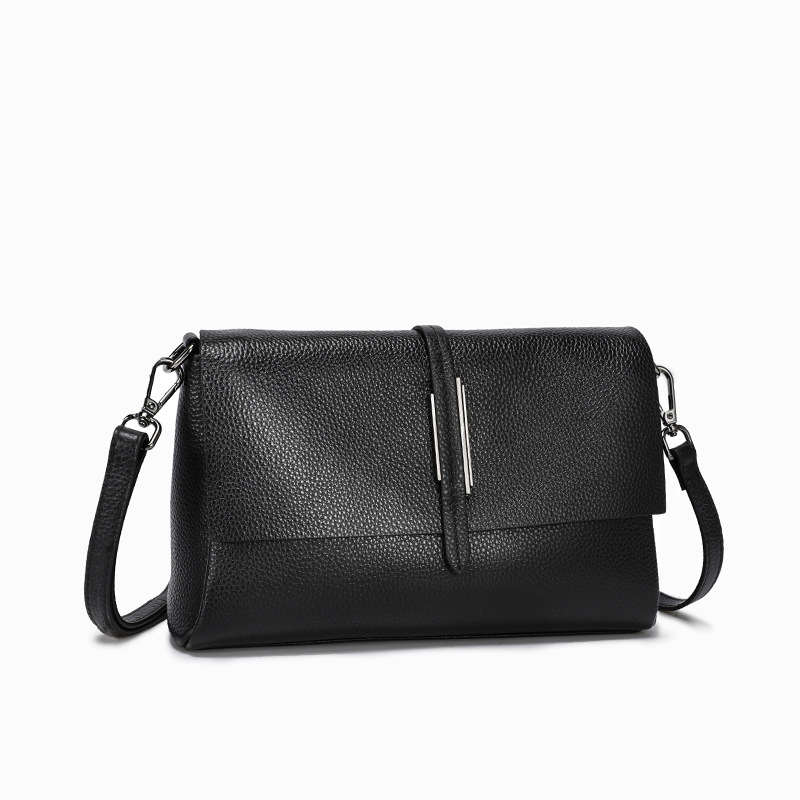 Women's Genuine Leather Bags 2024 New Bags High-end and Versatile Fashion Cowhide Leather Versatile Casual Soft Leather Crossbody Bag