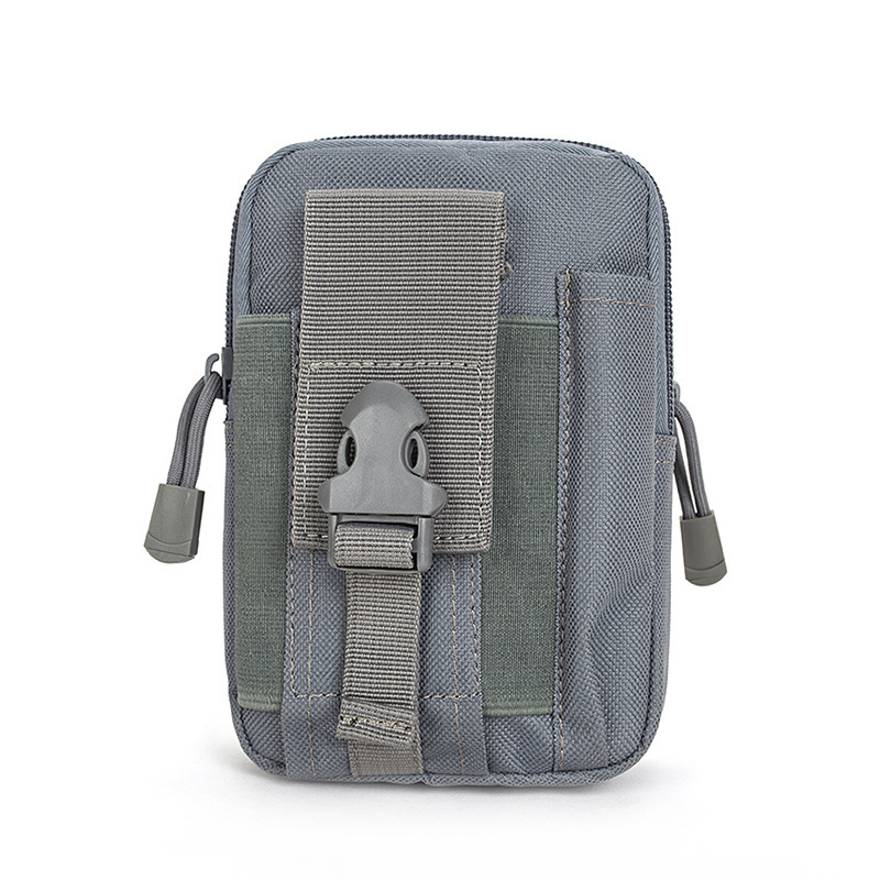 New tactical mountaineering hook waist bag for mobile phones, men's multifunctional outdoor sports, female military fans' cycling shoulder bag