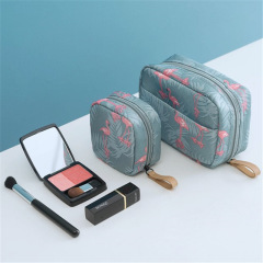 Makeup Storage Bag Mini Portable Waterproof Cosmetic Bag Korean Simple Women's Portable Makeup Lipstick Bag