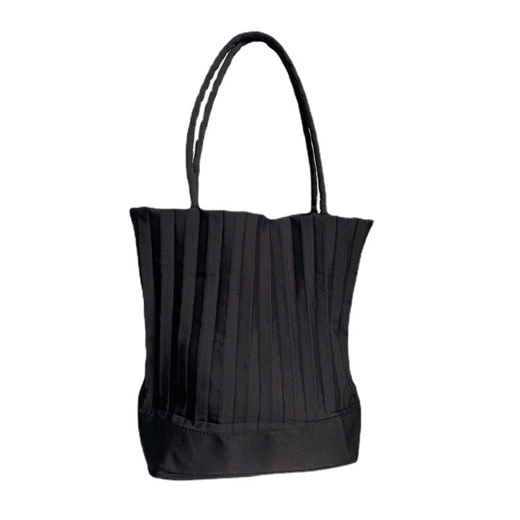 "Youxia" lazy style 21Neispace Thai original designer brand pleated shoulder bag bucket bag for women