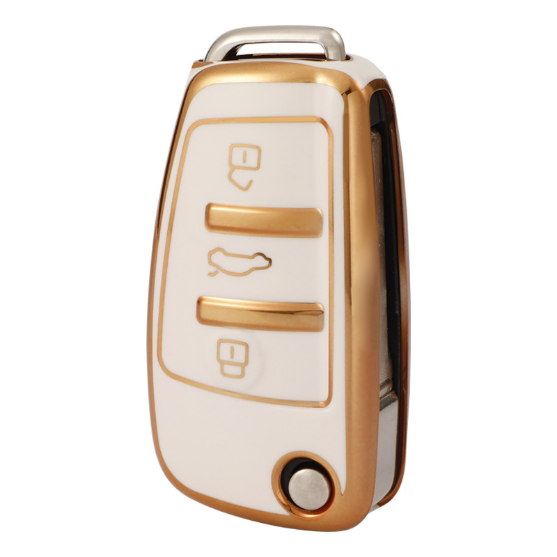 Old Audi car key cover suitable for q5Lq3q7A6LA4LA3A5A8TTS high-end all-inclusive protective shell bag