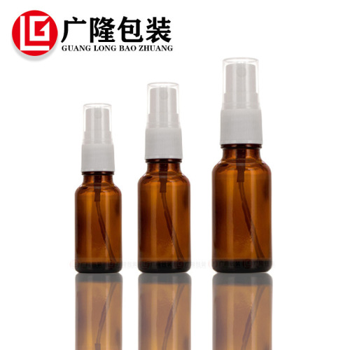 Manufacturer 10ml essential oil bottle glass bottle products 30ml 50 brown empty bottle refill bottle spray bottle perfume glass